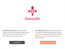Tablet Screenshot of earlscliffe.co.uk